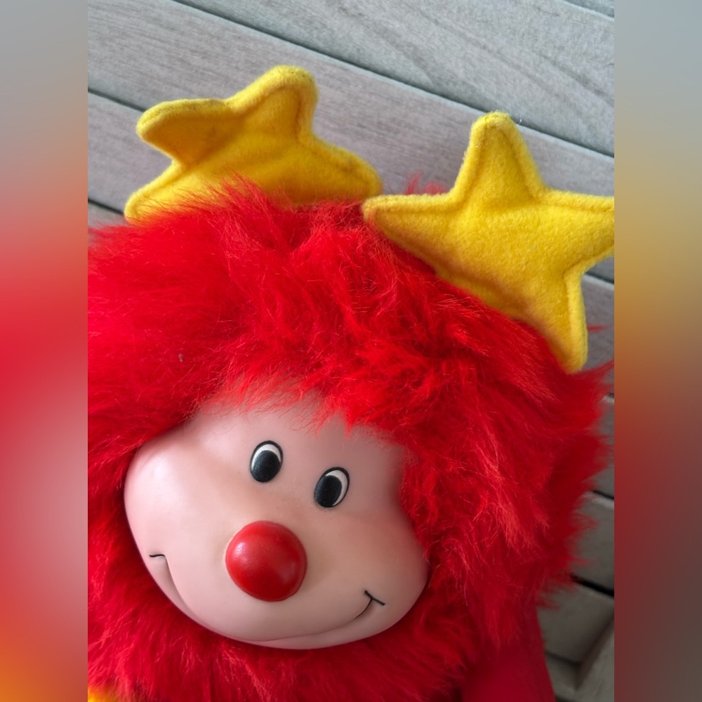 1983 Vintage Rainbow Brite Romeo Sprite Plush - Picture 12 of 12